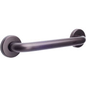 CSI Bathware 18" Straight Grab Bar, Stainless Steel - 1-1/2"Dia, Oil Rub Bronze - BAR-SB18-TW-150-OB